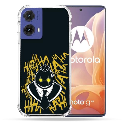 Coque de Protection Motorola G85 5G Manga Noir pour le Quotidien
