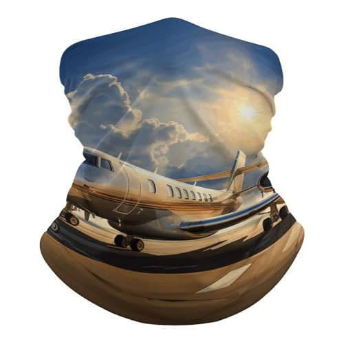 Neck Gaiter Wind-Proof Breathable Face Mask Private Plane Face Cover Sun Cooling Dustproof Mask Balaclava Bandana Headwear for Women Men Hiking Fishing miniatura 6