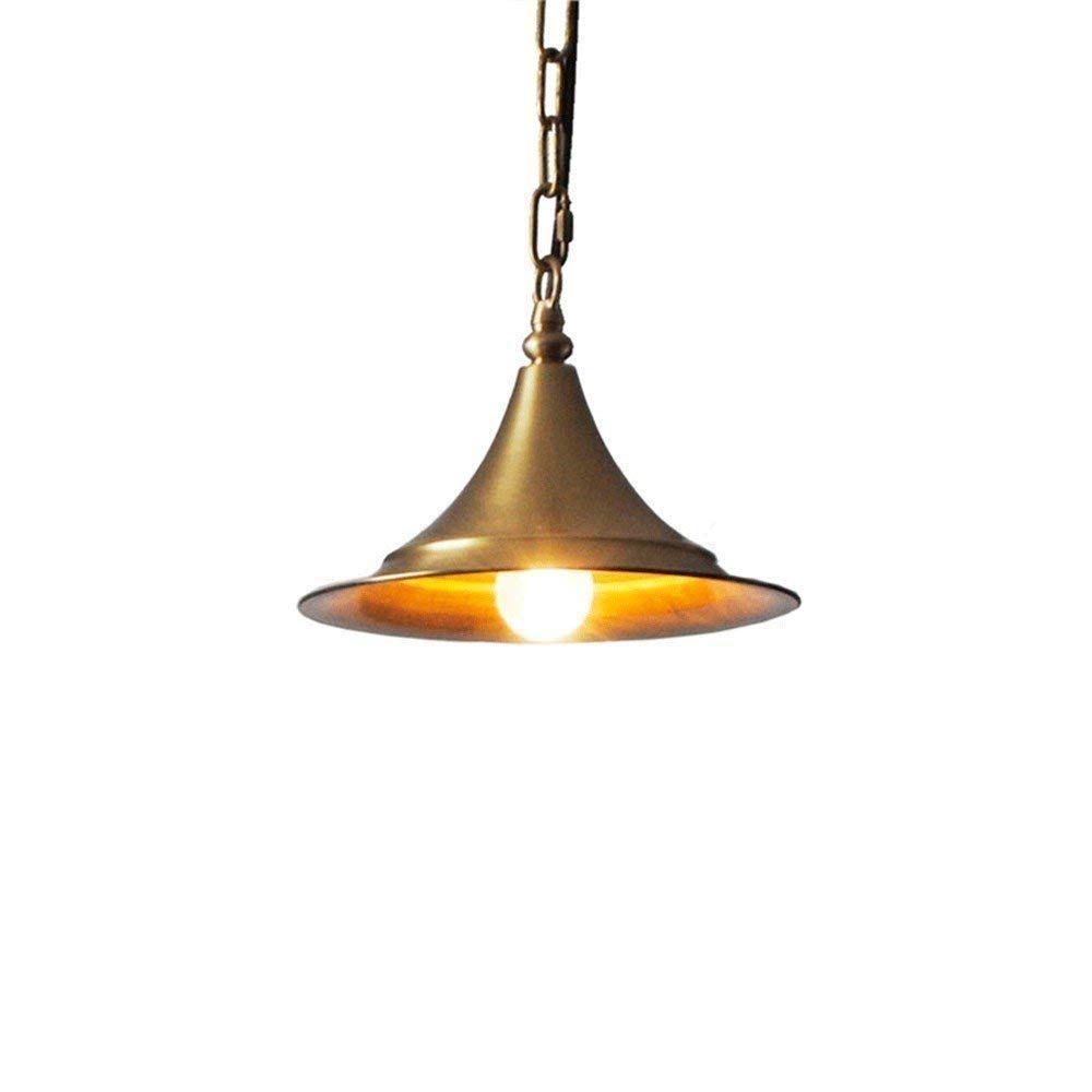 Chandelier en laiton E27 Edison vintage pour éclairage d'entrée chic