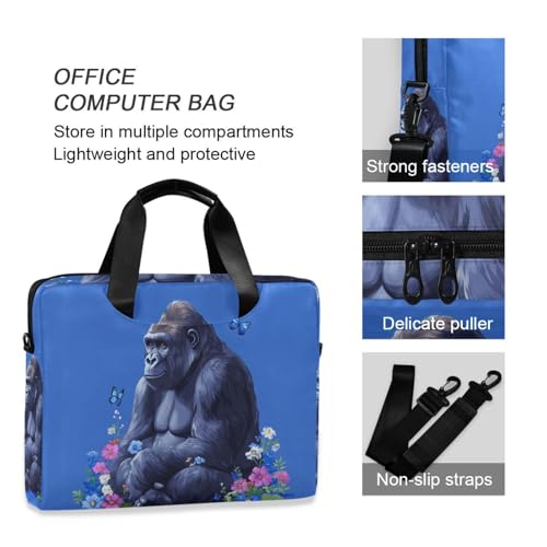 Maletín portatil para notebook 15.6'' azul miniatura 6