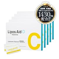 Amazon | リポスエイドVC リポソームビタミンC 粉末 30包×5箱5カ月分