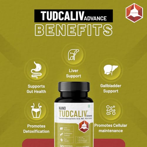 Image of Tudca Advance Liver Detox & Gut Health | Milk Thistle, NAC & TUDCA | Supports Fatty Liver, Digestive Health & Detoxification - 30 Vegan Liquid Capsules