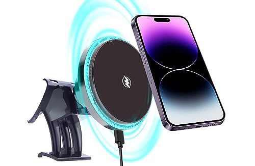 KUCOK CR-V Magsafe Charger Mount,Exclusive Fit for Honda CR-V 2023-2025(Not for Accord&Civic),Fit for MagSafe iPhone 15/14/13/12/Mini Series, Air Vent CR-V Accessories Phone Holder