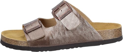 Women's Mule Loafer, Bronze, 102