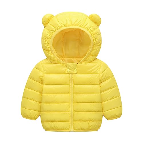 Toddler Kids Baby Girls Boys Hooded Outdoor Solid Jacket Warm Windproof Coat Youth Warm Coat2