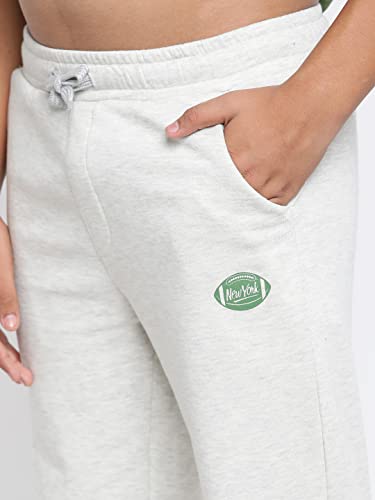 Image of Li'l Tomatoes Boys Fleece Winter Tracksuit Set | Full Sleeve Sweatshirt & Track Pant | Soft & Warm | 7-16 Years