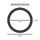 ARKA PVC-Schlauch - 9/12 mm, Grau, 10 m - Robuster und Flexibler Schlauch, ideal für den Einsatz als Aquariumschlauch, Wasserschlauch und Luftschlauch