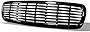 Black Horizontal Front Hood Bumper Grill Grille ABS For 97-04 Dodge Dakota / 98-03 Durango