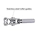 Fishing Rod Tips,Fishing Rod Roller Tips Pole Rod Double Roller Stainless Steel Tip top Bearing Sea Boat Fishing Trolling Tackle Accessory(6#)