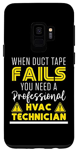 Galaxy S10e HVAC Technician Funny HVAC Tech Case