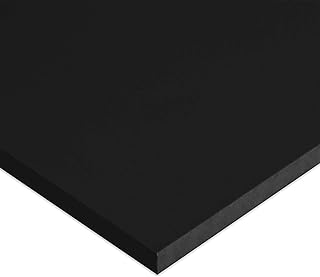 Marine Board (HIGH Density POLYETHYLENE Sheet) 1/2'' Thick Black** (6'' X 11 7/8''), MBBP6