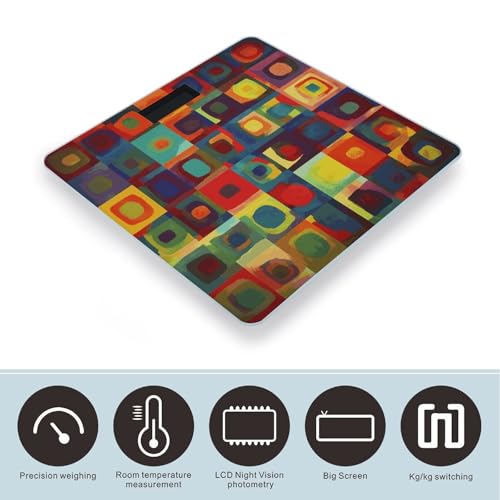 Báscula Digital de Baño con Plataforma de Vidrio Templado miniatura 3