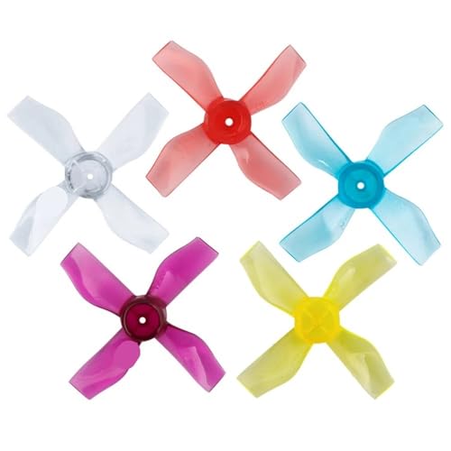 Hélice PC 4 pales 1mm 31mm drone freestyle M6 1220 RC