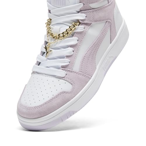 Image of Puma Womens Rebound Layup Luster Mid Shoes