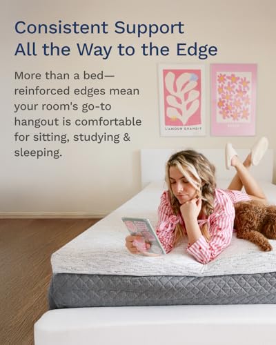 Image of ViscoSoft 2 Inch Memory Foam Mattress Topper Twin XL - Select High Density Ventilated Extra Long Mattress Pad - Premium Removable Rayon Cover