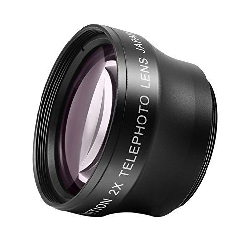 Neewer® 37mm Telephoto Lens 2X Professional HD for Cameras & Camcorders with 37mm Lens Filter Thread