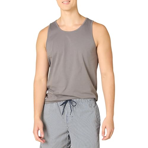 Image of Amazon Essentials Men's Active Quick Dry Tech Stretch Moisture Wicking Lightweight Gym Tank Top