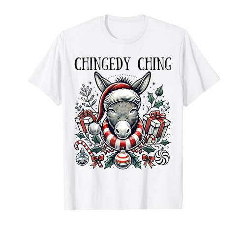 Dominick the Donkey - Chingedy Ching Design italiano Maglietta