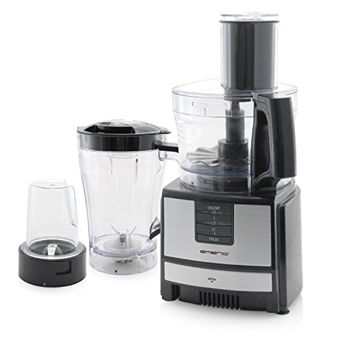 Preisvergleich Produktbild Emerio fp-109503 Küchenmaschine grau / schwarz