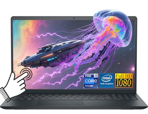 Image of Dell Inspiron 15 3000 Touchscreen Laptop 15.6 inch FHD (1920x1080) IPS, 13th Gen Intel 10-Core i5-1334U Processor Up to 4.6GHz, 16GB RAM 1TB SSD, WiFi 6, Copilot, Windows 11