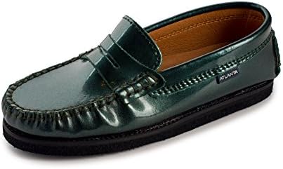 Atlanta Mocassin Grils's Slip On Mocassin Penny Loafer Flat Shoe Thick Sole