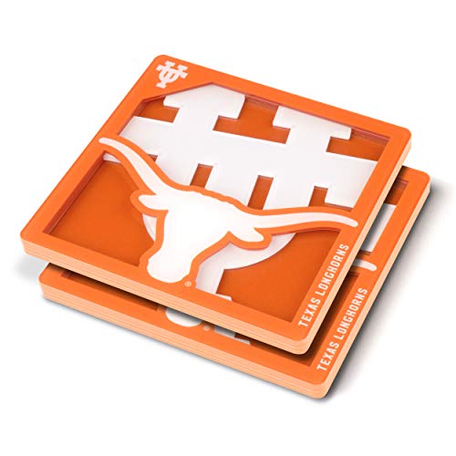 Image of YouTheFan NCAA NCAA 3D Logo Series Coasters