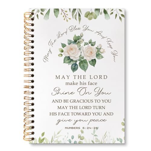 Carnet de notes chrétien floral HL-Book 749 huester avec verset