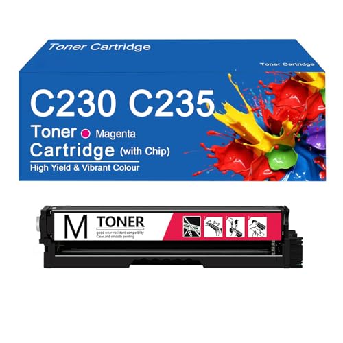 Cartouche de toner C230 4 couleurs magenta de remplacement 006R04389 pour Xerox C235