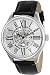 Invicta Men's Vintage Automatic Stainless Steel and Leather Casual Watch, Color:Black (Model: 22566)