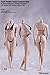 ZSMD Phicen TBLeague 1/6 Scale Female Seamless Action Figures-Realistic Full Silicone Body White Skin & Stainless Steel Skeleton - 12" Super Flexible Female Figure Dolls (S10D)