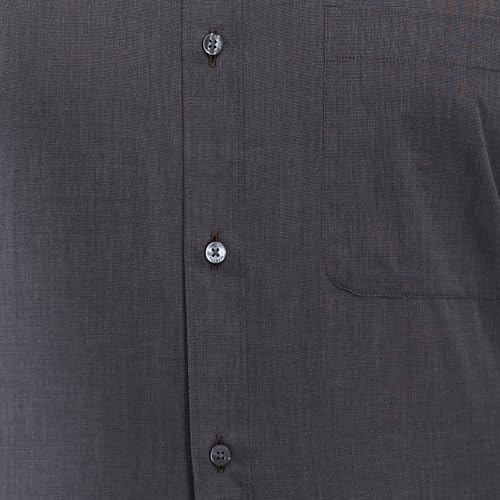 Image of Raymond Men Slim Fit Solid Pattern Pure Cotton Semi Cutaway Collar Full Sleeve Formal Shirt