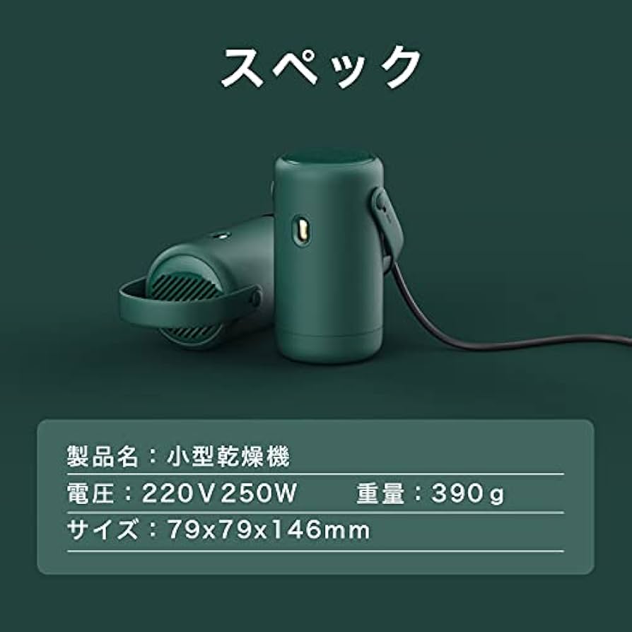 小型乾燥機 ハンディサイズ マイナスイオン 衣類乾燥機 衣類用 衣服用 消臭殺菌 Amazon.co.jp: 小型乾燥機 ハンディサイズ マイナスイオン 衣類