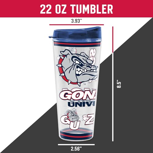 Image of Rico Industries NCAA College Double Wall Mayhem 16oz Or 20oz Tritan Tumbler W Lid