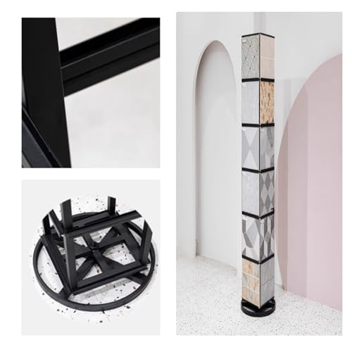 Étagère de rangement en métal pour échantillon de carreaux de sol