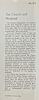 The Church and Mankind B000WFRG2I Book Cover