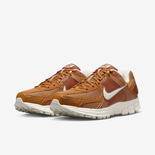 Nike Zoom Vomero 5 Shoes (HJ9123-815, Monarch/Flax/Sail/Dark Russet) Size 9