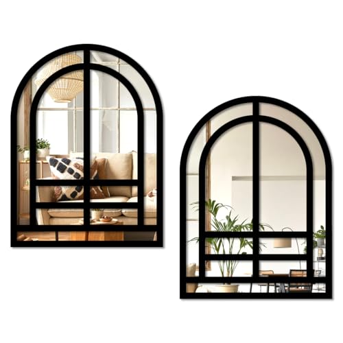 Image of Sehaz Artworks Home Decoration Items for Living Room | Jharokha Wall Decor Items for Living Room | Decorative Mirror for Wall Decoration | Wall Decor Items for Bedroom | Wall Hanging Decoration