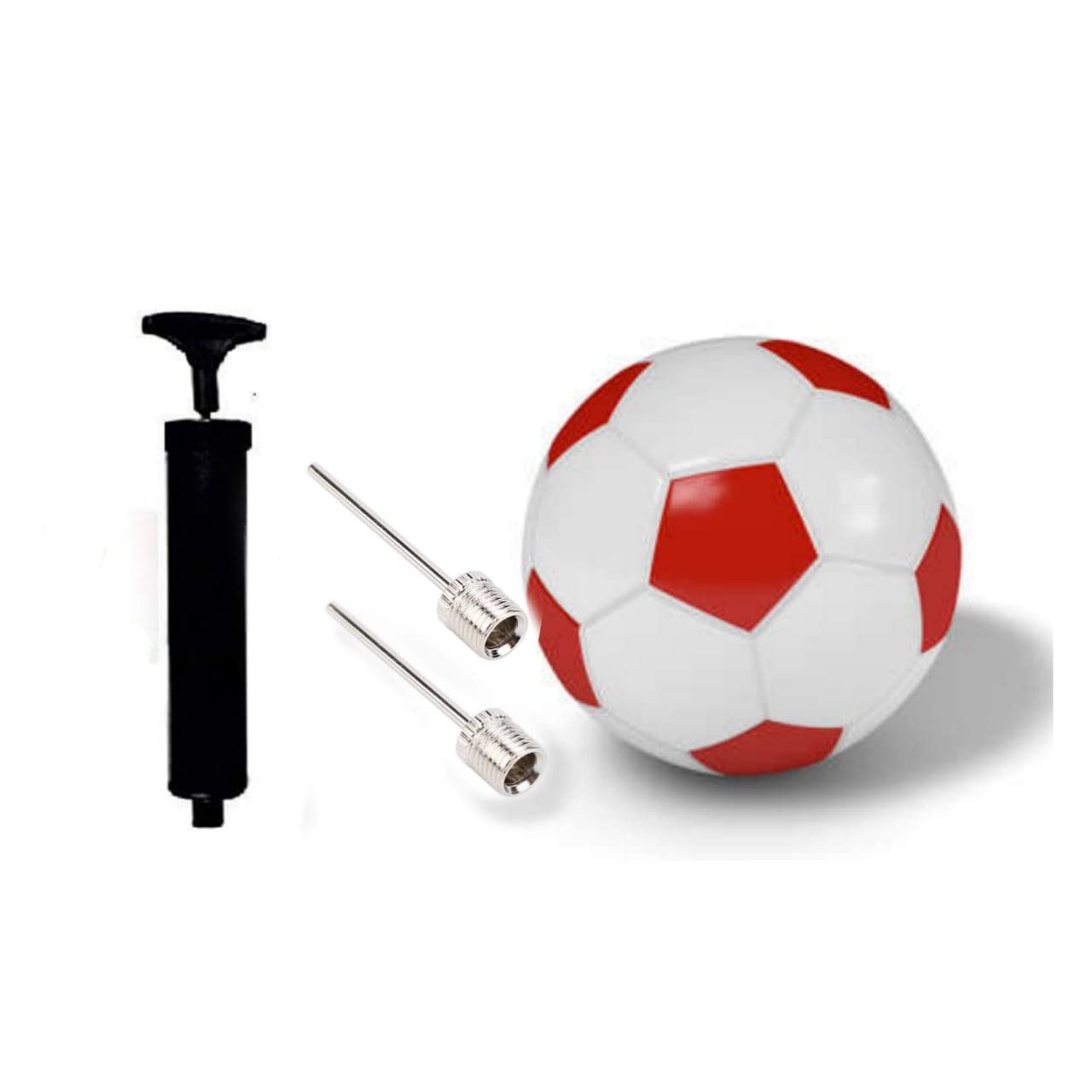 Lara FB-05 New Standard Size Rubber Football with 1 Air Pump & 2 Needle Pin, Size 5 (Multi Color)-image-37
