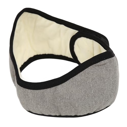LUCKDANO Cache-Oreilles Insonorisant pour le Sommeil, Réduction du Bruit, Enveloppe D'oreille, Protection des Oreilles, Réglable, Chaud, pour Hommes et Femmes (GRAY)