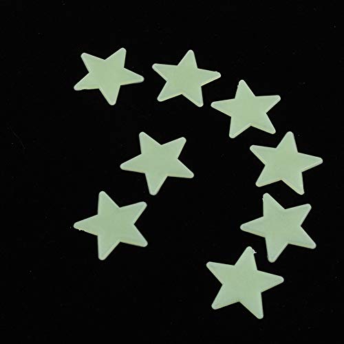 Adhesivos de Estrella Fluorescentes para Pared 100 Piezas miniatura 5