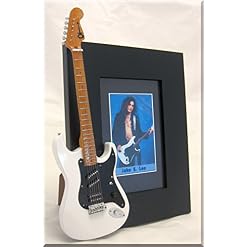 JACK E. LEE Miniature Cadre Guitare Photo Ozzy Osbourne - Les Beatles, Paul McCartney, John Lennon, RIngo Starr, George Harrison