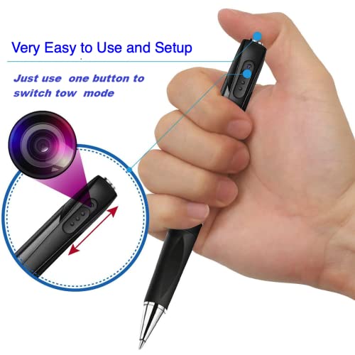 Caméra Cachée Stylo 1080P pour Sécuriser Vos Réunions et Prendre des Notes en Vidéo - 3