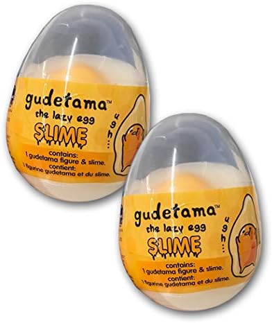 Gudetama 97712543086 Lazy Egg Slime, Capsule (Pack of 2)
