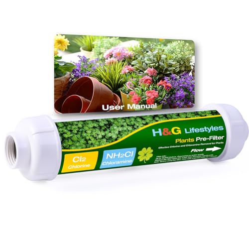 H&G lifestyles Garden Hose Water Filter for Chlorine...