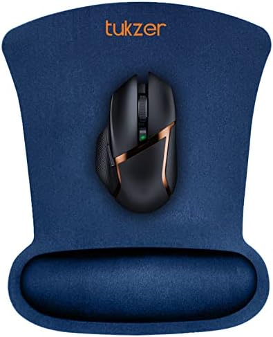 Tukzer Gel Mouse Pad| Memory Foam Cushion Mousepad with Wrist Support ...