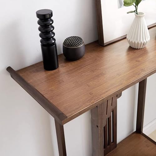 Mesa de sofá larga estilo zen del sudeste asiático para un salón relajante 7
