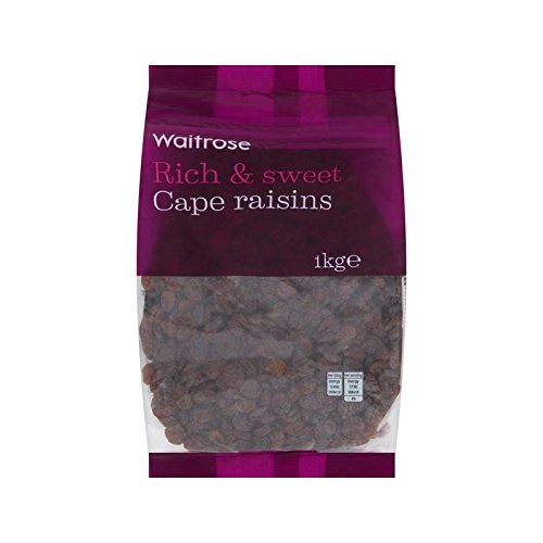 岬種なしレーズンの1キロ (Waitrose) (x 2) - Cape Seedless Raisins Waitrose 1kg (Pack of 2)