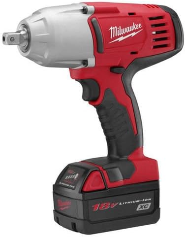 Milwaukee 266221 M18 18V Cordless 1/2 in. Lithium-Ion High Torque Impact Wrench Kit