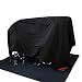 MoonEmbassy Drum Set Dust Cover Water-Resistant Nylon Cover With Sewn-in Weighted Corners, 80 x 108 Inch