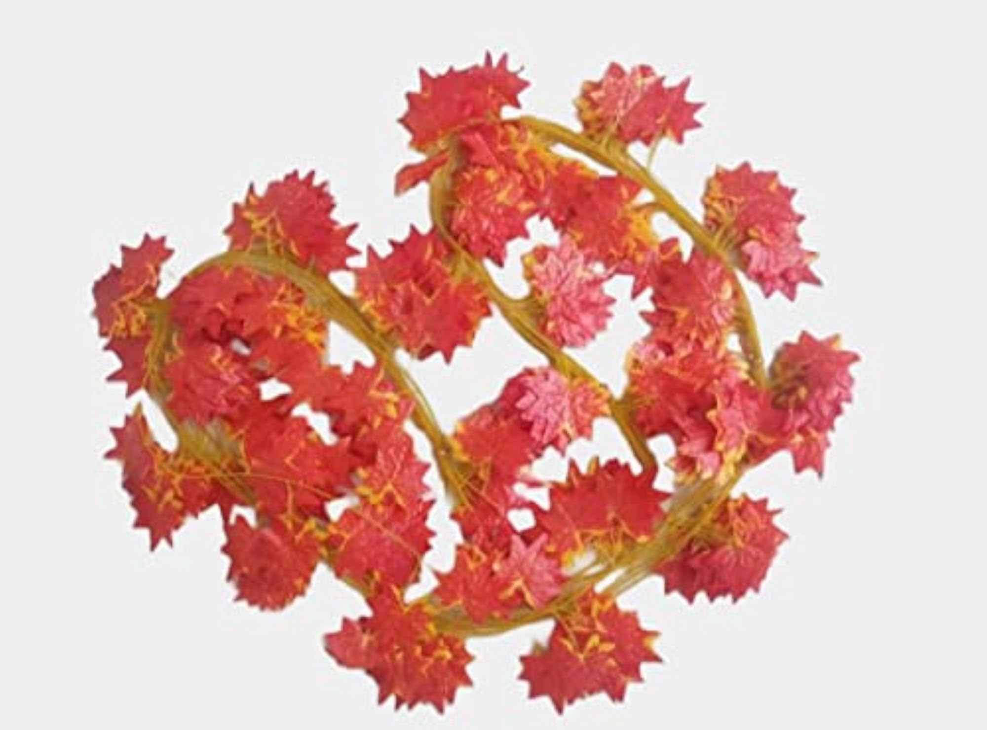 Galaxy Artificial Ivy Red Maple Garland Fake Leaf Plants